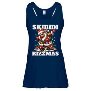 Skibidi Rizzmas Funny Christmas Dab Ladies Essential Flowy Tank