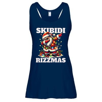 Skibidi Rizzmas Funny Christmas Dab Ladies Essential Flowy Tank