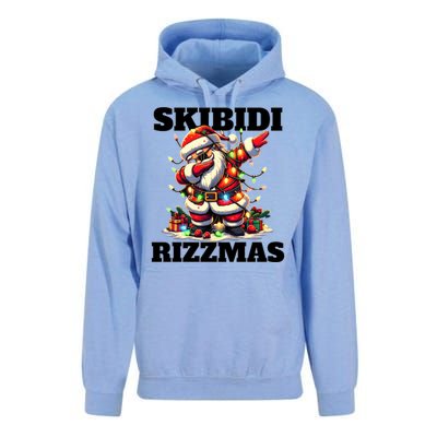 Skibidi Rizzmas Funny Christmas Dab Unisex Surf Hoodie