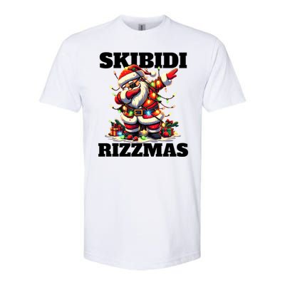 Skibidi Rizzmas Funny Christmas Dab Softstyle CVC T-Shirt