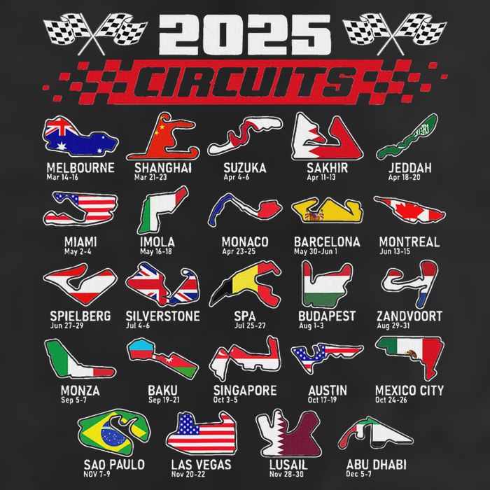 Schedule Racing Fast Cars Race Vintage Costume Formula 2025 Open Wheel Tracks Flag Lover Black Hat