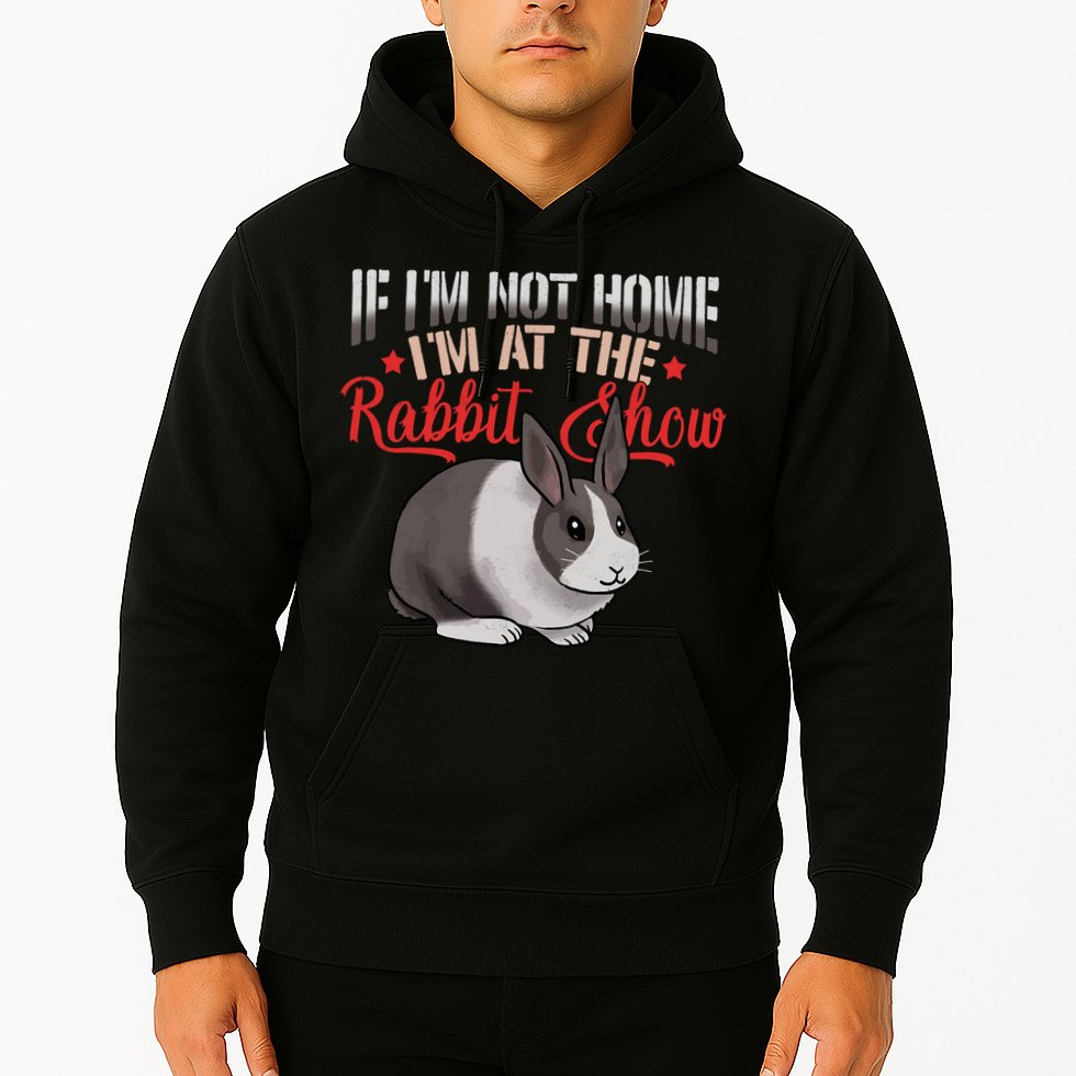 Show Rabbit For Dutch Rabbit Owner  Hoodie