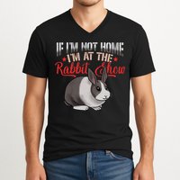 Show Rabbit For Dutch Rabbit Owner  V-Neck T-Shirt