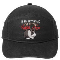 Show Rabbit For Dutch Rabbit Owner  7-Panel Snapback Hat