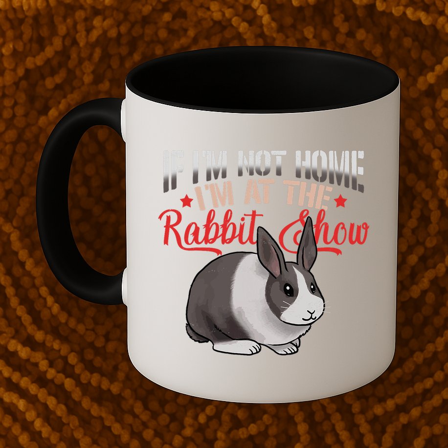 Show Rabbit For Dutch Rabbit Owner  Mug