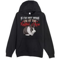 Show Rabbit For Dutch Rabbit Owner  Premium Pullover Hoodie