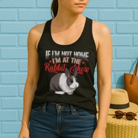 Show Rabbit For Dutch Rabbit Owner  Womens Tank Top