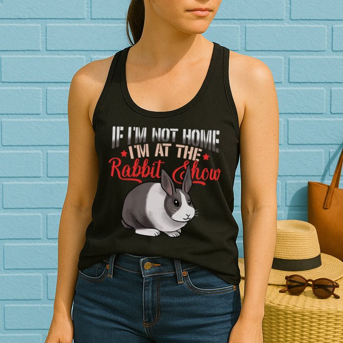 Show Rabbit For Dutch Rabbit Owner  Womens Tank Top