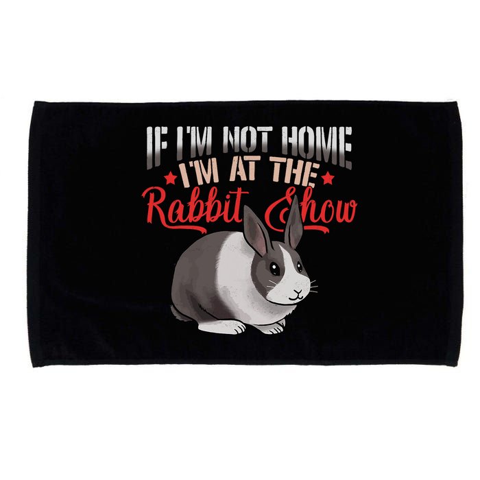 Show Rabbit For Dutch Rabbit Owner  Microfiber Hand Towel