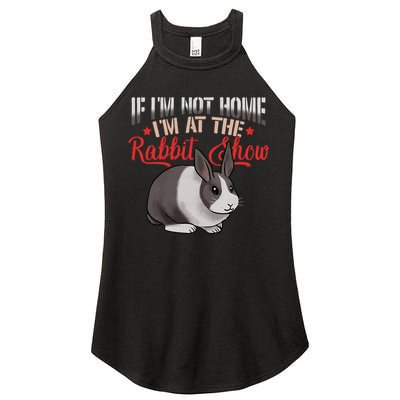 Show Rabbit For Dutch Rabbit Owner  Women's Perfect Tri Rocker Tank