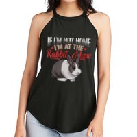 Show Rabbit For Dutch Rabbit Owner  Women's Perfect Tri Rocker Tank