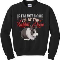 Show Rabbit For Dutch Rabbit Owner  Kids Sweatshirt