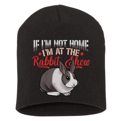 Show Rabbit For Dutch Rabbit Owner  Short Acrylic Beanie