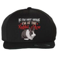 Show Rabbit For Dutch Rabbit Owner  Wool Snapback Cap