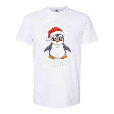 Skibid.I Rizzmas Funny Christmas Christmas Season Penguin Softstyle CVC T-Shirt