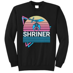 Shriner Retro Freemason Masonic Mystic Shrine Tall Sweatshirt