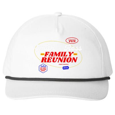 Smith Ross Family Reunion Snapback Five-Panel Rope Hat