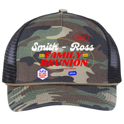 Smith Ross Family Reunion Retro Rope Trucker Hat Cap