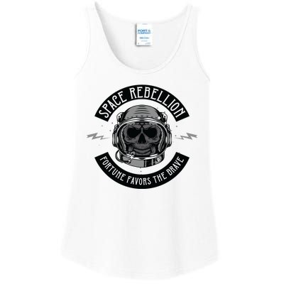 Space Rebellion Fortune Favors The Brave Ladies Essential Tank