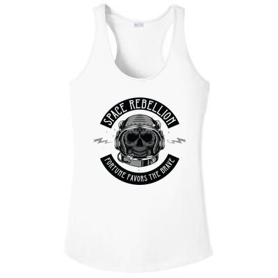 Space Rebellion Fortune Favors The Brave Ladies PosiCharge Competitor Racerback Tank