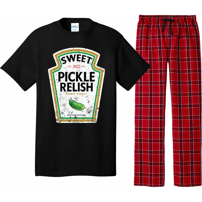 Sweet Relish Funny Halloween Condiment Green Pickle Pajama Set