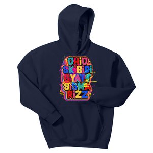 Skibid.I Rizz Gyatt Ohio Sigma Funny Rizzler Gift Toilet Meme Kids Hoodie