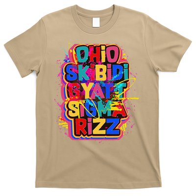 Skibid.I Rizz Gyatt Ohio Sigma Funny Rizzler Gift Toilet Meme T-Shirt