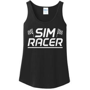 Sim Racer Gaming Simulation Race Car Sim Racing Ladies Essential Tank