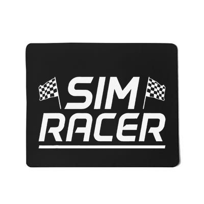 Sim Racer Gaming Simulation Race Car Sim Racing Mousepad