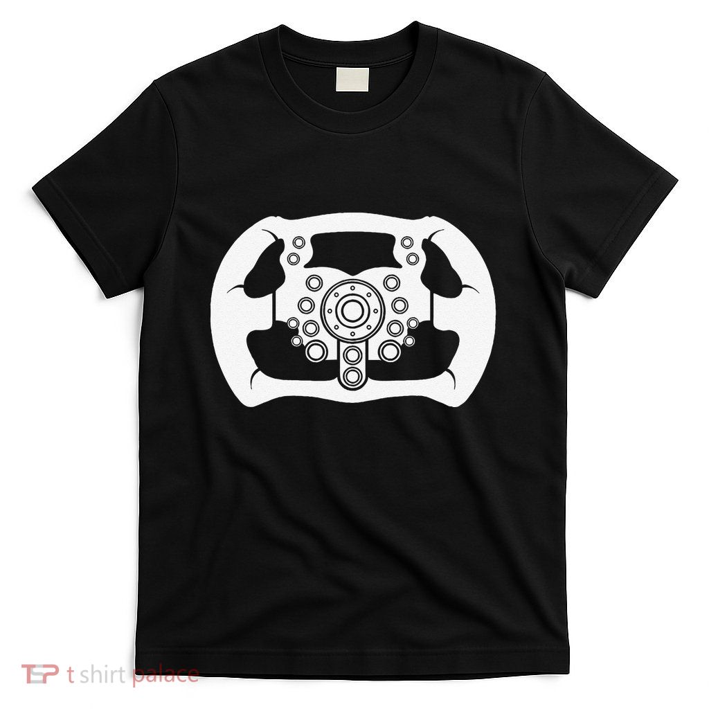 Sim Racer Gaming Car Race Simulation Sim Racing T-Shirt