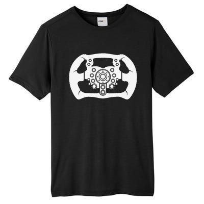 Sim Racer Gaming Car Race Simulation Sim Racing Tall Fusion ChromaSoft Performance T-Shirt