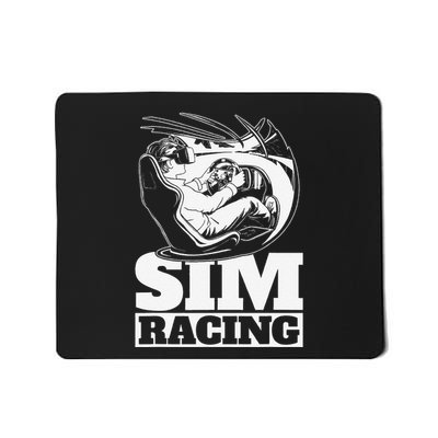 Sim Racer Gaming Simulation Race Car Sim Racing Mousepad