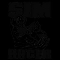 Sim Racer Gaming Simulation Race Car Sim Racing 16 in Basic Backpack