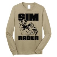 Sim Racer Gaming Simulation Race Car Sim Racing Long Sleeve Shirt