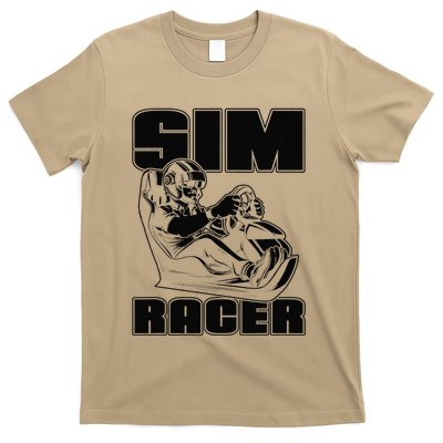 Sim Racer Gaming Simulation Race Car Sim Racing T-Shirt