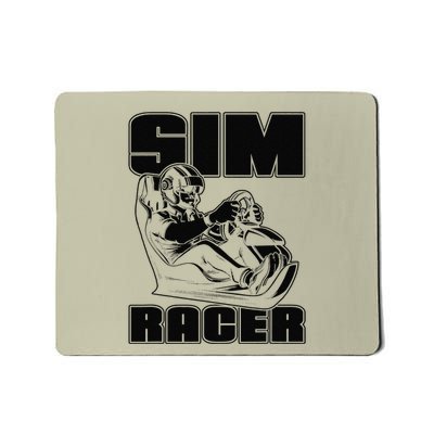 Sim Racer Gaming Simulation Race Car Sim Racing Mousepad