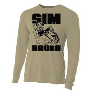 Sim Racer Gaming Simulation Race Car Sim Racing Cooling Performance Long Sleeve Crew