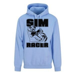 Sim Racer Gaming Simulation Race Car Sim Racing Unisex Surf Hoodie