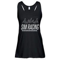 Sim Racer Gaming Race Car Simulation Sim Racing Ladies Essential Flowy Tank