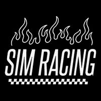 Sim Racer Gaming Race Car Simulation Sim Racing Flat Bill Trucker Hat