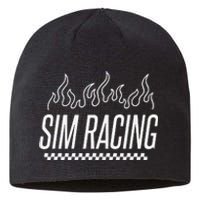 Sim Racer Gaming Race Car Simulation Sim Racing Sustainable Beanie