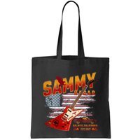 Sammy Red Guitar Rock Front Back Both Worlds Vh Concert Bag