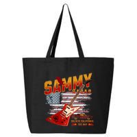 Sammy Red Guitar Rock Front Back Both Worlds Vh Concert 25L Jumbo Tote