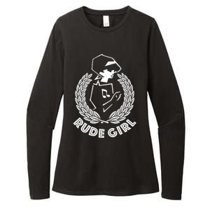 Ska Rude Girl Ska Music Ska Reggae Music Womens CVC Long Sleeve Shirt