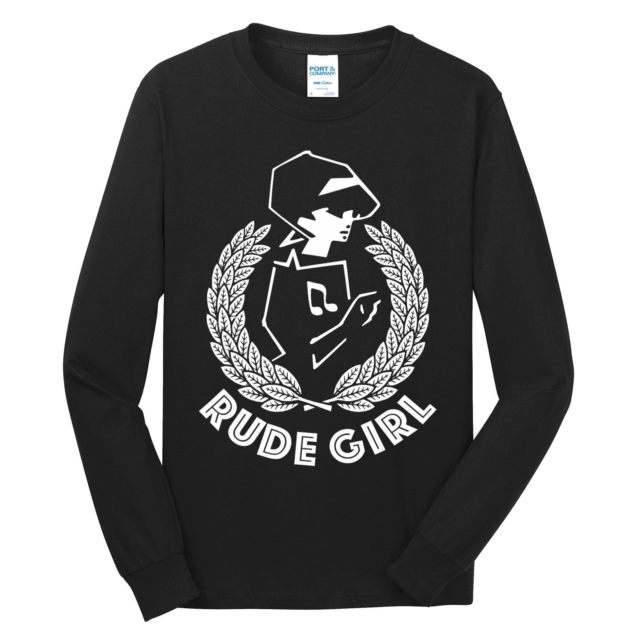 Ska Rude Girl Ska Music Ska Reggae Music Tall Long Sleeve T-Shirt