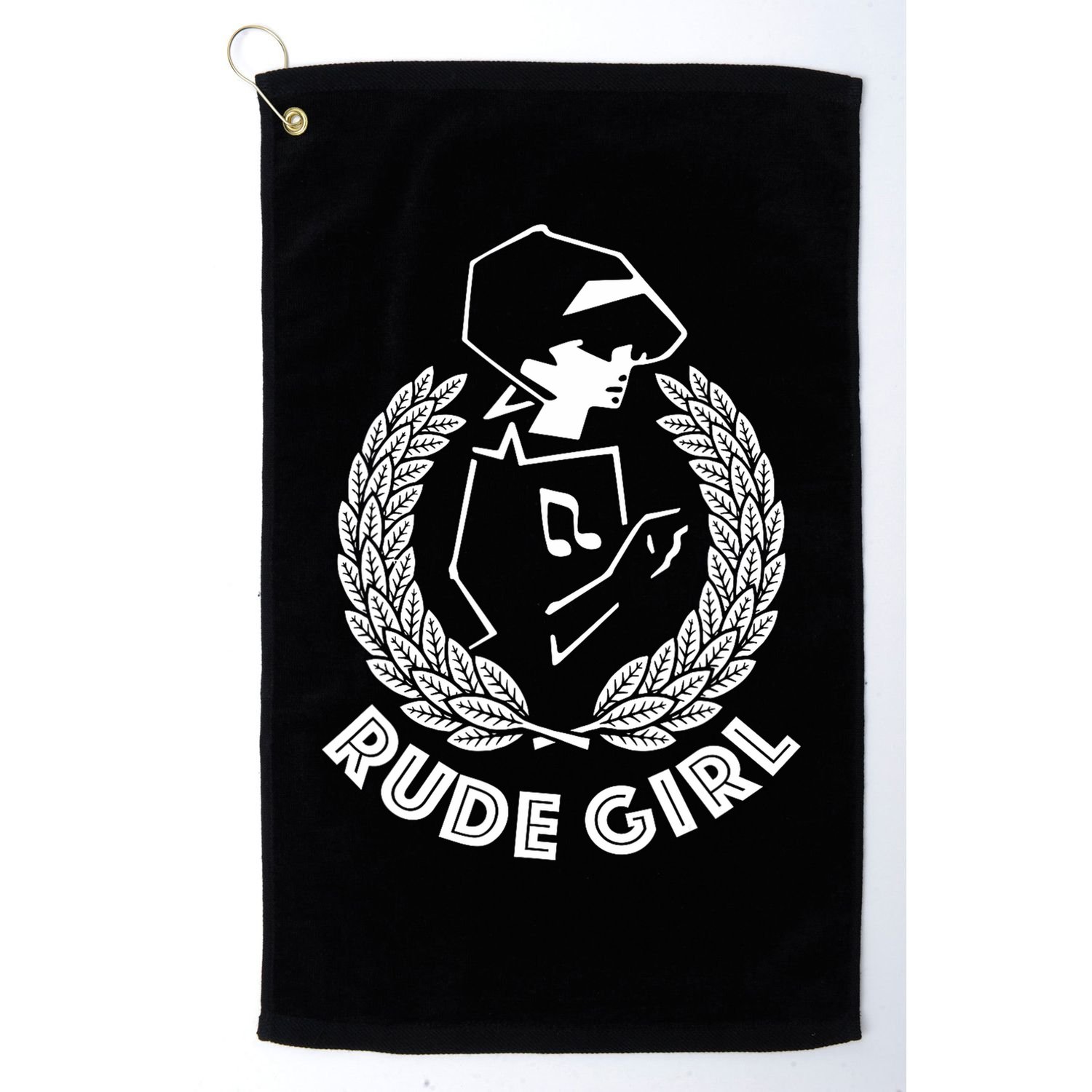 Ska Rude Girl Ska Music Ska Reggae Music Golf Towel