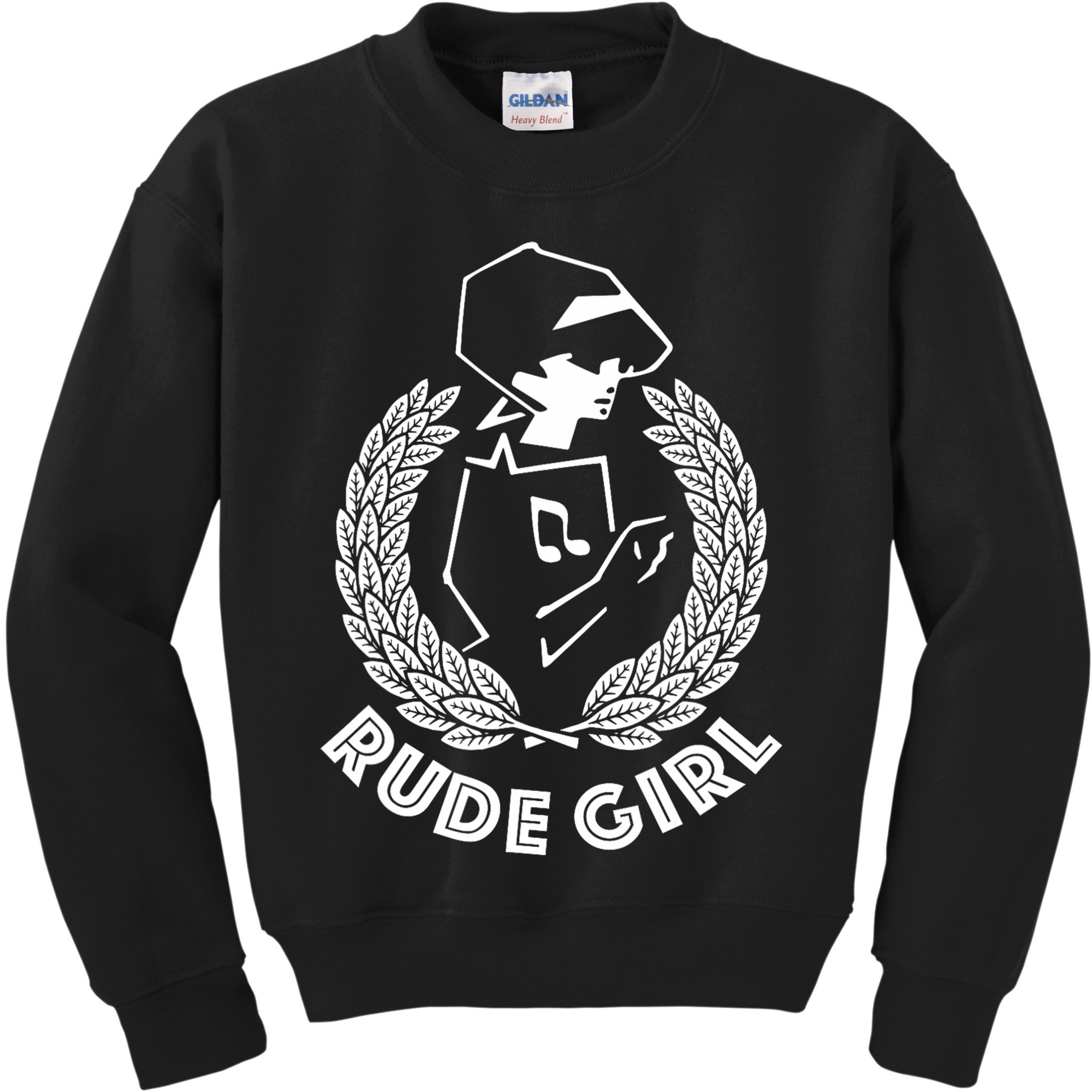 Ska Rude Girl Ska Music Ska Reggae Music Kids Sweatshirt