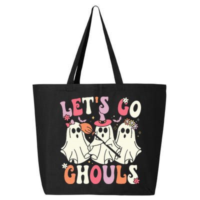 Spooky Retro Groovy Halloween Ghost Costume 25L Jumbo Tote