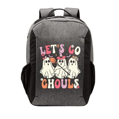 Spooky Retro Groovy Halloween Ghost Costume Vector Backpack