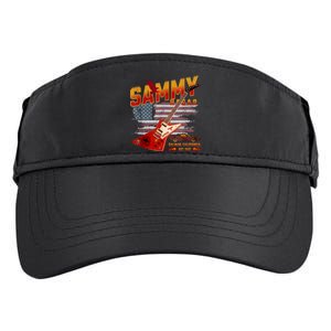 Sammy Red Guitar Rock Both Worlds Vh Concert Adult Drive Performance Visor